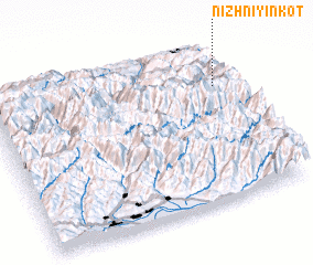 3d view of Nizhniy Inkot