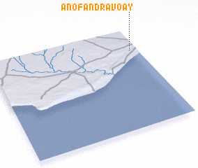 3d view of Anofandravoay