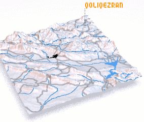 3d view of Qolī Qezrān