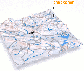 3d view of ‘Abbāsābād