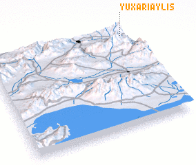 3d view of Yuxarı Əylis