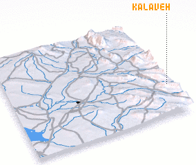 3d view of Kalāveh