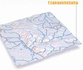 3d view of Tsarahonenana