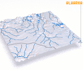 3d view of Al Warkā