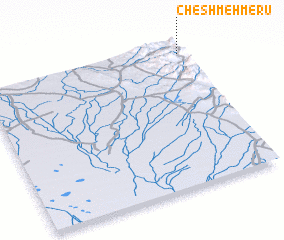 3d view of Cheshmeh Merū