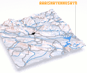 3d view of Āwaī Shaykh Ḩusayn