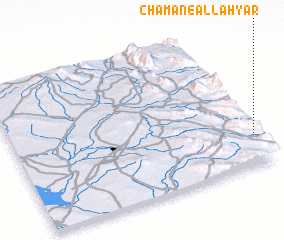 3d view of Chaman-e Allāhyār