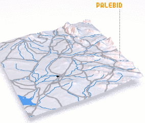 3d view of Pal-e Bīd