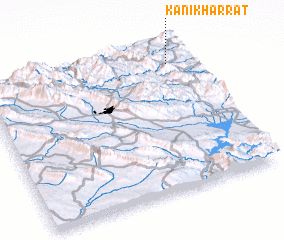 3d view of Kānī Kharrāţ