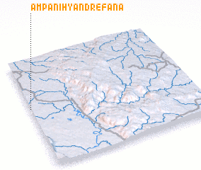 3d view of Ampanihy Andrefana