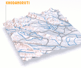 3d view of Khodāmorūtī