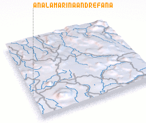 3d view of Analamarina Andrefana