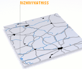 3d view of Nizhniy Katmiss