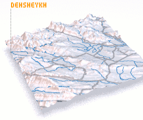 3d view of Deh Sheykh