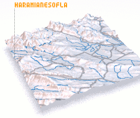 3d view of Ḩaramīān-e Soflá