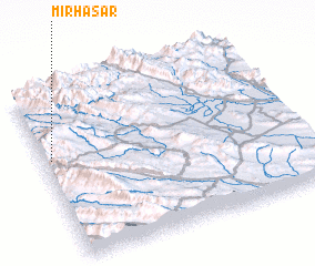 3d view of Mīr Ḩāşār