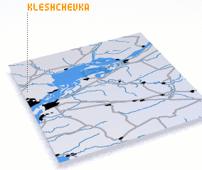 3d view of Kleshchëvka