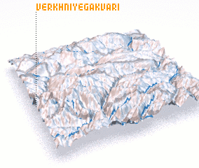 3d view of Verkhniye Gakvari