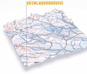 3d view of Qeshlāq-e Khervīsī