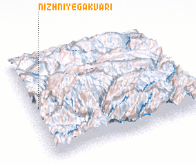 3d view of Nizhniye Gakvari