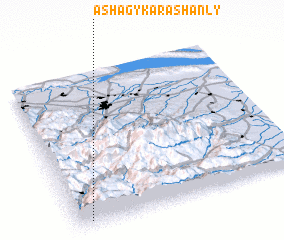 3d view of Ashagy Karashanly