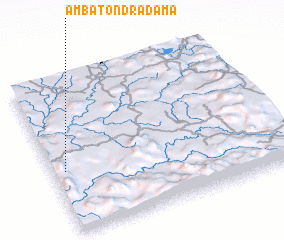 3d view of Ambatondradama