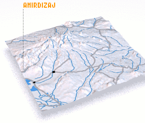 3d view of Amīrdīzaj