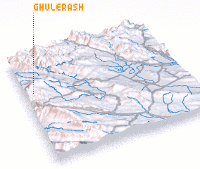 3d view of Ghūl-e Rash