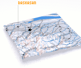 3d view of Daşkǝsǝn