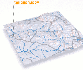 3d view of Sahamanjary