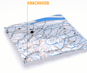 3d view of Khachkend