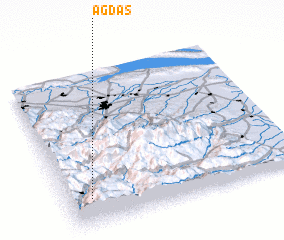 3d view of Ağdaş