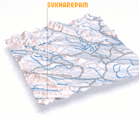 3d view of Sūkhar-e Pā\