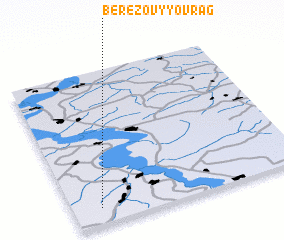 3d view of Berëzovyy Ovrag