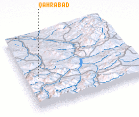 3d view of Qahrābād