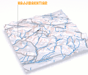 3d view of Ḩājjī Bakhtīār