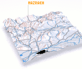 3d view of Mazra‘eh