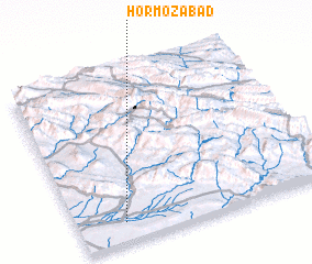 3d view of Hormozābād