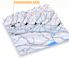 3d view of Zemo-Mskhalgori