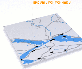 3d view of Krayniye Sheshmary