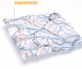 3d view of Shakhkerem