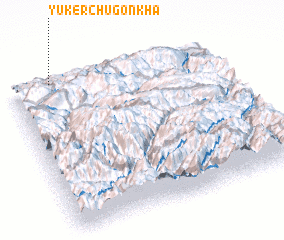 3d view of Yukerchu-Gonkha