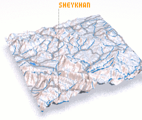 3d view of Sheykhān