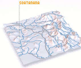 3d view of Soatanana