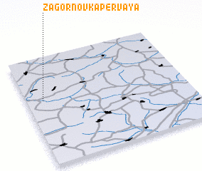 3d view of Zagornovka Pervaya