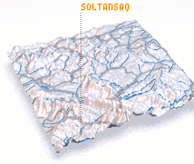 3d view of Solţān Sāq