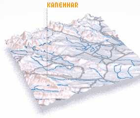 3d view of Kaneh Har