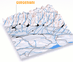 3d view of Gurgeniani