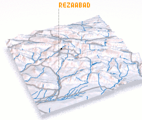 3d view of Reẕāābād