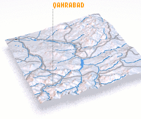 3d view of Qahrābād